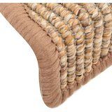  Samoljepljivi otirači za stepenice 15kom 56x17x3cm svjetlosmeđi | shoptok.hr