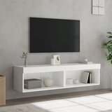TV ormarići s LED svjetlima 2 kom bijeli 60x30x30 cm | shoptok.hr