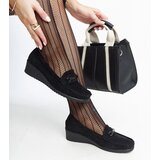 Gemre Black wedge loafers Amela | Shoptok.si