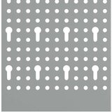 Pločice 3 kom s 15 dodataka siva 50x60 cm čelična | shoptok.hr