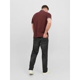Jack & Jones Plus Majica smeđa / bijela | shoptok.hr