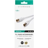 Vivanco Kabel 48127, antenski coax na coax, 1.5m, bijeli Cijene