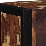 vidaXL TV omarica Multicolor 80x30x25 cm Masivni les Reclaimed | Shoptok.si