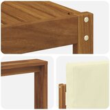  Set vanjskih sofa 7 kom. Prirodna i krem | shoptok.hr