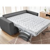 Bobochic Paris Siva sklopiva sofa od samta 225 cm Augustin – | shoptok.hr