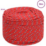  Višenamjensko pomoćno uže 6 mm 50 m Crvena PP - Crvena 6 mm 50 m | shoptok.hr