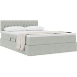  s od storage Svijetlo siva 140 x 200 cm Baršun | shoptok.hr