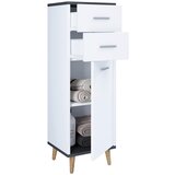 MID.YOU Srednje Visoka Omara Landos, Bela, Siva | Shoptok.si