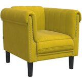 vidaXL Fotelj rumen žamet, (21094768) | Shoptok.si