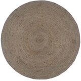  Ručno rađeni tepih od jute okrugli 210 cm sivi | shoptok.hr