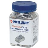 Intellinet 100 kos Cat5e RJ45 STP 3-točkovni modularni konektorji | Shoptok.si