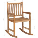  Gugalni stol iz trdne tikovine | Shoptok.si