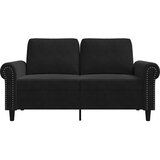  Dvosjed crni 120 cm baršunasti | shoptok.hr