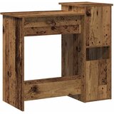  Radni stol s policama boja drva 84x40x78 cm konstruirano drvo | Eponuda.ba