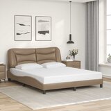  Okvir za krevet bez madraca Hvar cappuccina 160x200 cm umjetna kože | shoptok.hr