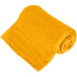 Teesa flis deka 150x200 cm - žuta | shoptok.hr