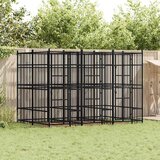 Vanjski kavez za pse čelični 7,37 m² | shoptok.hr