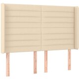  Box spring s madracem LED krem 140x200 cm od tkanine | shoptok.hr