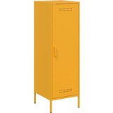 Furnova Visoka omara gorčično rumena 36x39x113 cm jeklo, (21955346) | Shoptok.si