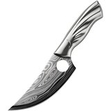 IZMAEL Kuhinjski sjeckalica nož FU-18451 - Srebrna / Uzorak / Bez futrole | shoptok.hr