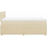  Krevet box spring s madracem krem 120 x 190 cm od tkanine | shoptok.hr