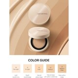 JUNG SAEM MOOL Skin Nuder Cover Layer Cushion vlažilni make-up v gobici + nadomestno polnilo odtenek Medium Deep 2x14 g | Shoptok.si