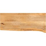 vidaXL Mizna plošča z naravnim robom 90x40x2,5 cm trden mangov les | Shoptok.si