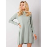 RUE PARIS Dress-RV-SK-6114.21P-Pistachio | Shoptok.si