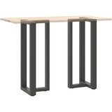  Noge za barski stol T-oblika 2 kom antracit 50x35x(100-101) cm čelik | shoptok.hr