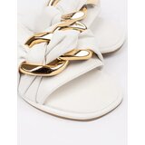 Shelvt Women's flat flip-flops white | shoptok.hr