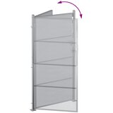  Vrtna vrata 85 x 174 cm Nehrđajući čelik Može se zaključati | shoptok.hr