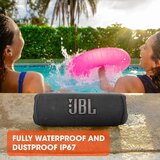 JBL Flip 6 Bluetooth prenosni zvočnik, siv | Shoptok.si