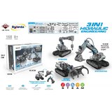  Set za sastavljanje vozila 3u1 sa 168 dijelova - sivi Cene