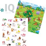  IQ sklopiva podloga Azbuka + Zoo vrt 150x200x1 cm | ePonuda.com