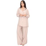 La Modeuse Trenirka komplet 71255_P167312 Bež Cene