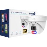  Homeguard 2K POE Dome Spotlight kamera, svjetlosno/zvučni alarm | shoptok.hr