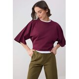 TRENDYOLMILLA Ženska majica TWOSS26TS00047, Bordo | Eponuda.com