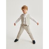 Reserved - Elegantni dugi prsluk - bež | shoptok.hr