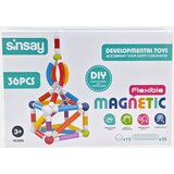 Sinsay Magnetski konstrukcijski set sa štapićima i kuglicama 36 pack | shoptok.hr