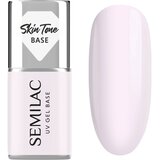 Semilac UV Gel Base Skin Tone Base bazni lak za gel nokte nijansa Milky Pink 7 ml Cijene