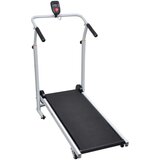 x Sklopiva mini pokretna traka za trčanje 93 36 cm crna | shoptok.hr