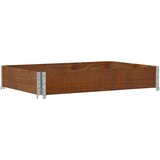  Vrtni sadilica smeđa 120 x 80 cm od masivne borovine | Eponuda.com