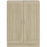 Ormarić za knjige boja hrasta 82,5x30,5x115cm konstruirano drvo | shoptok.hr