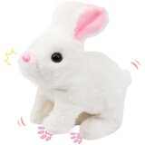 Jojoy Interaktivna igrača skakajoč zajček | BUNNZY Bela, (21978518) | Shoptok.si