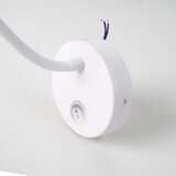  Brilagi - LED prigušiva fleksibilna zidna lampa MAYA 1xG9/4W/230V bela/zlatna | Eponuda.com
