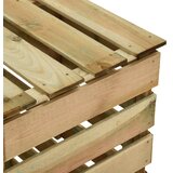  Rešetkasti vrtni komposter 3 kom 80 x 50 x 100 cm od borovine | shoptok.hr