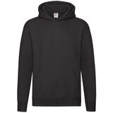 Fruit Of The Loom Czarna bluza męska z kapturem Hooded Sweat Cene