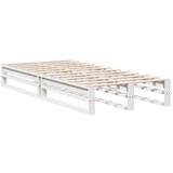  s regalom za knjige bez madraca bijeli 75x190cm borovina | shoptok.hr