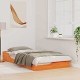  Krevetna konstrukcija Vosak smeđa 90 x 190 cm Bež | Shoptok.si