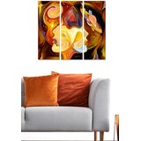 Wallity MDF1069277036 Multicolor Decorative MDF Painting (3 Pieces) | Eponuda.ba